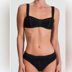 Devon Windsor jade bikini top (XS)and Julia bottom (S) NWT (sold as set)